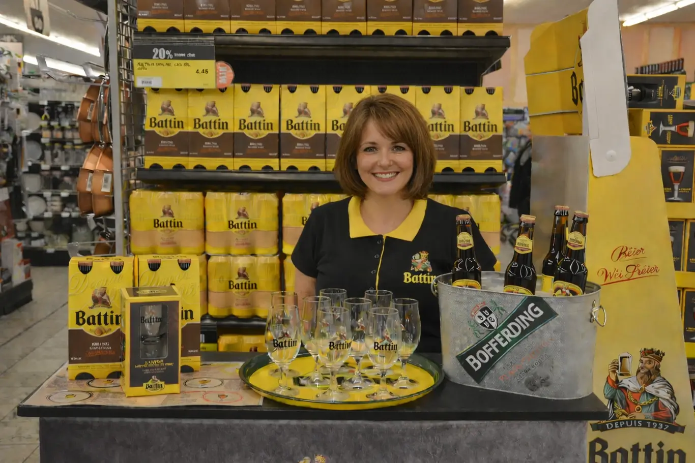 Activation de marques en supermarché