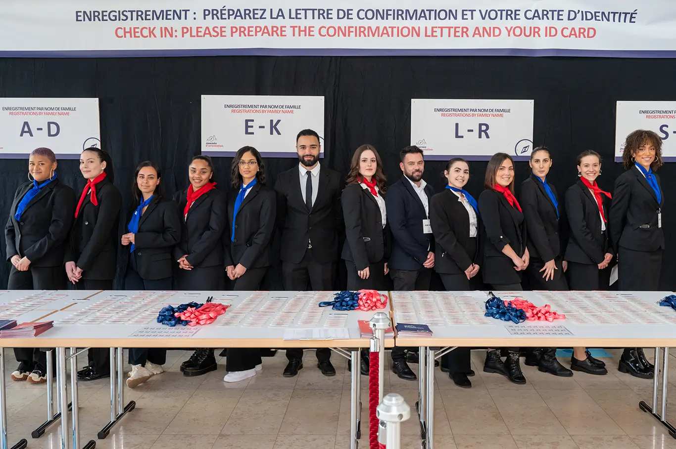 Hôtesses d'accueil événementiel