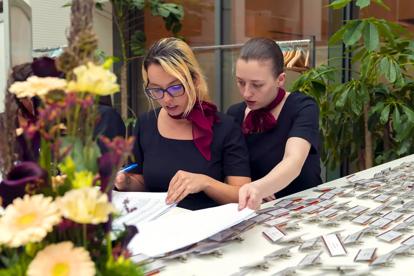 Hôtesses pour salons et foires