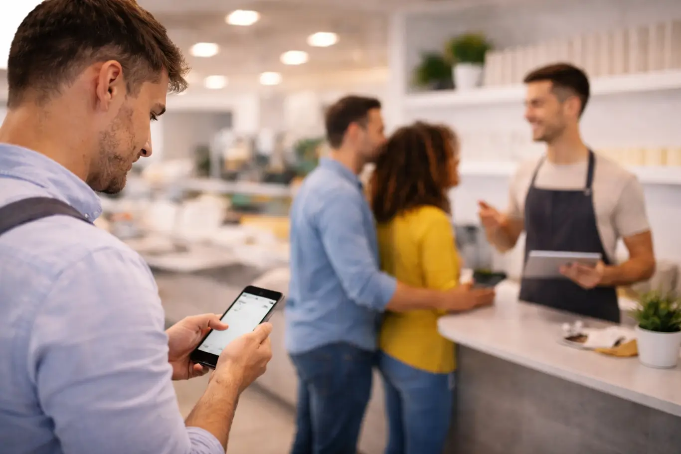 Reception quality and customer service