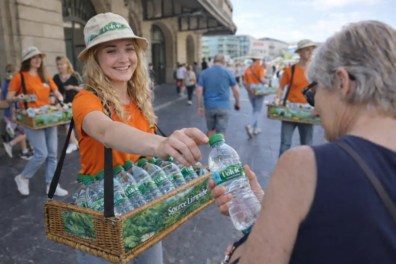 Sampling et street marketing